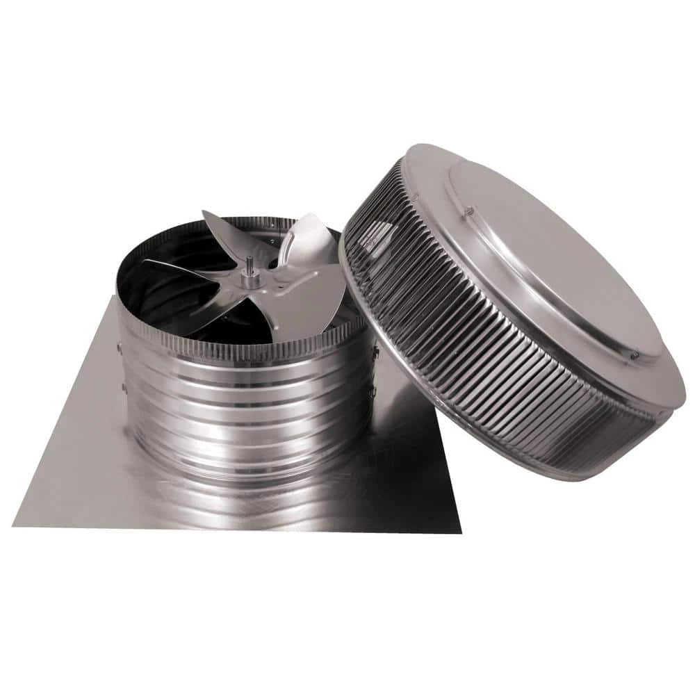 Active Ventilation 800 CFM Power 12 in. Dia Aura Exhaust Attic Fan with 6 in. Collar - Image 6