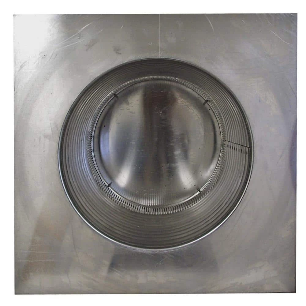 Active Ventilation 12 in. Dia Keepa Vent an Aluminum Roof Vent for Flat Roofs - Image 6