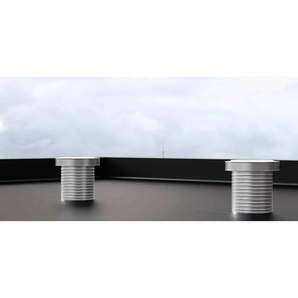 Active Ventilation 12 in. Dia Keepa Vent an Aluminum Roof Vent for Flat Roofs - Image 8