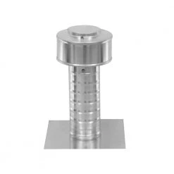 Active Ventilation 3 in. Dia Keepa Vent an Aluminum Roof Vent for Flat Roofs