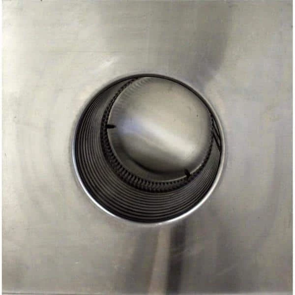 Active Ventilation 6 in. Dia Keepa Vent an Aluminum Roof Vent for Flat Roofs - Image 6