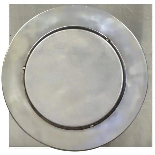 Active Ventilation 6 in. Dia Keepa Vent an Aluminum Roof Vent for Flat Roofs - Image 5