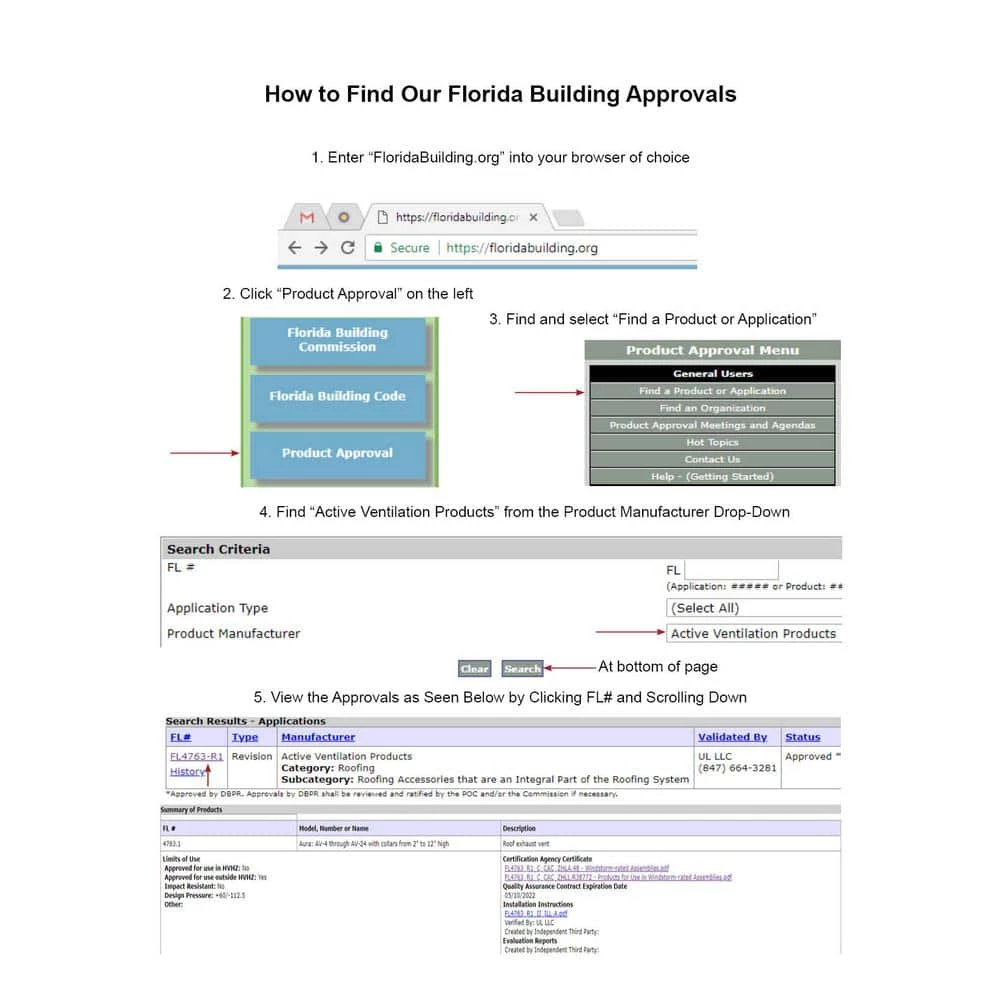 Active Ventilation 6 in. Dia Keepa Vent an Aluminum Roof Vent for Flat Roofs - Image 8
