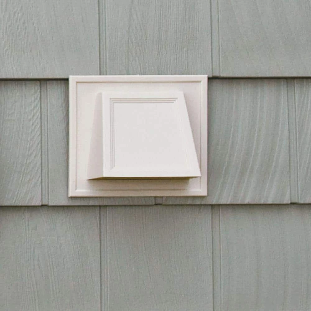Builders Edge 6.6875 in. x 7.375 in. Hooded Siding Vent in Linen - Image 2