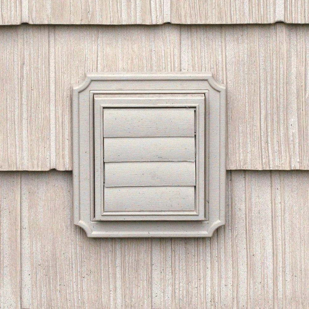 Builders Edge Scalloped Exhaust Siding Vent #089-Champagne - Image 2
