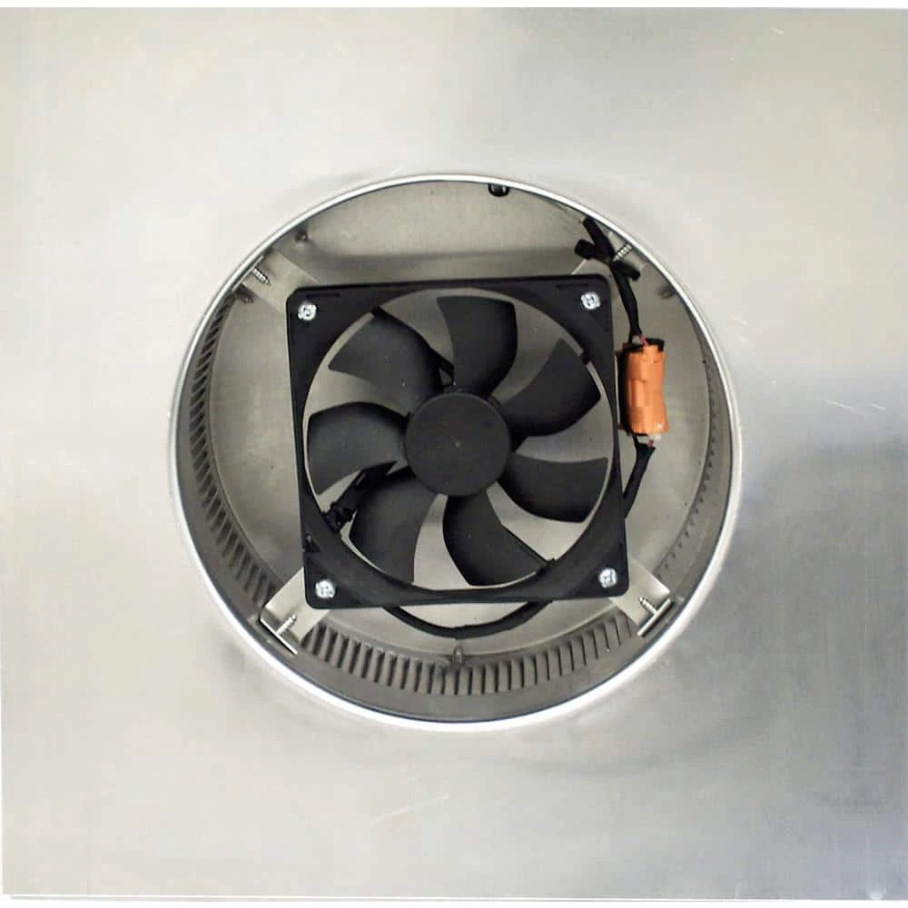 Active Ventilation 365 CFM Black Powder Coated 5-Watt Solar Powered Roof Mounted Exhaust Attic Fan - Image 4