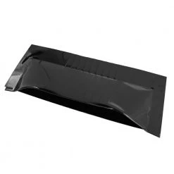 Active Ventilation 15 sq. in. NFA Aluminum Off Ridge Static Roof Vent in Black