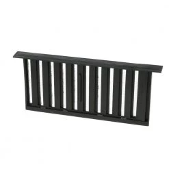 Air Vent 16 in. x 8 in. Slider in Black (12-Quantity)