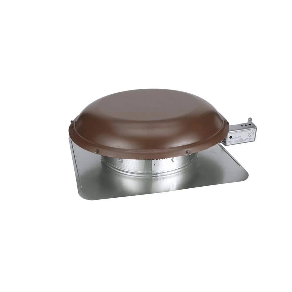 Air Vent 1500 CFM Black Power Roof Mount Attic Ventilator - Image 7