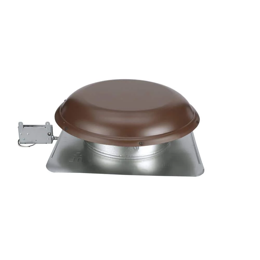 Air Vent 1500 CFM Black Power Roof Mount Attic Ventilator - Image 3