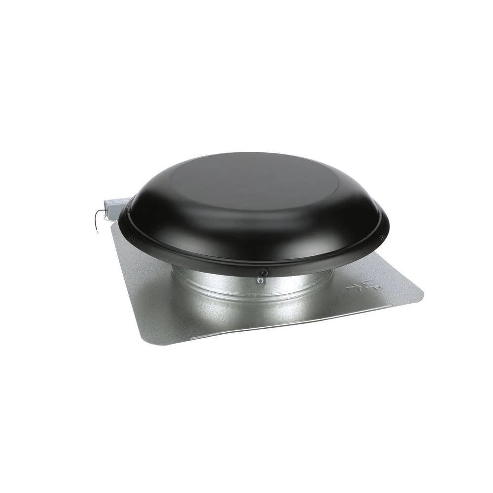 Air Vent 1170 CFM Black Power Roof Mount Attic Ventilator - Image 6