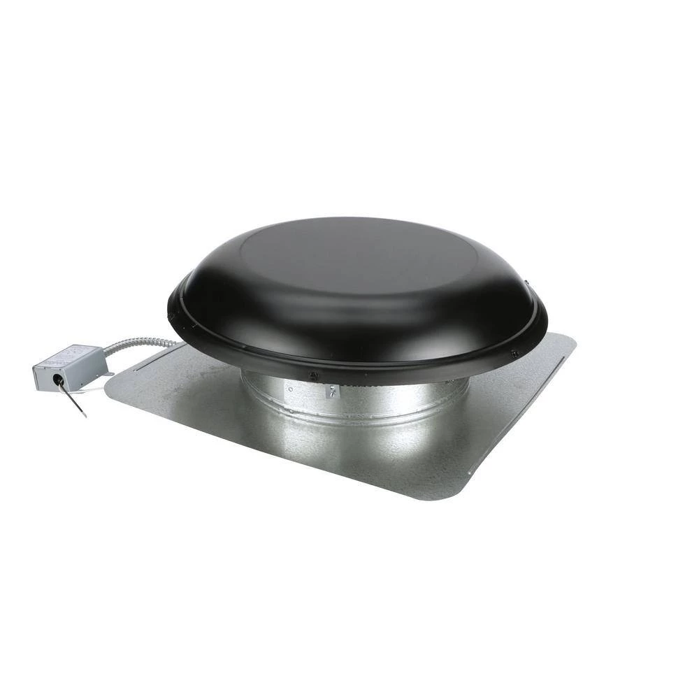 Air Vent 1170 CFM Black Power Roof Mount Attic Ventilator - Image 5