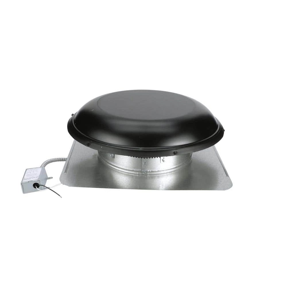 Air Vent 1170 CFM Black Power Roof Mount Attic Ventilator - Image 4