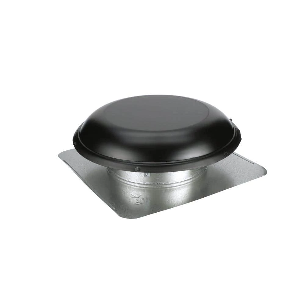 Air Vent 1170 CFM Black Power Roof Mount Attic Ventilator - Image 2