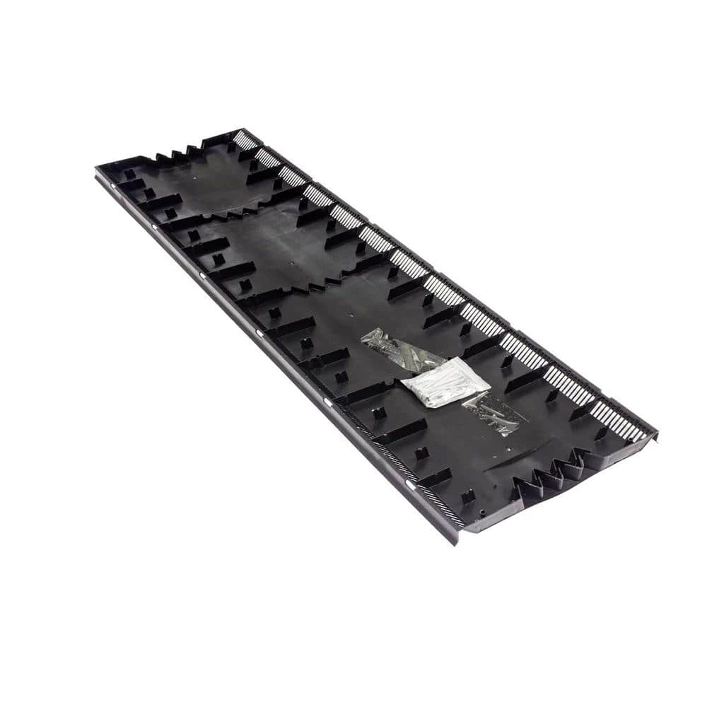 Air Vent VenturiVent 1.1 in. x 14.2 in. x 48 in. Ridge Vent in Black with Nails (Sold in Carton of 10-Pieces Only) - Image 4