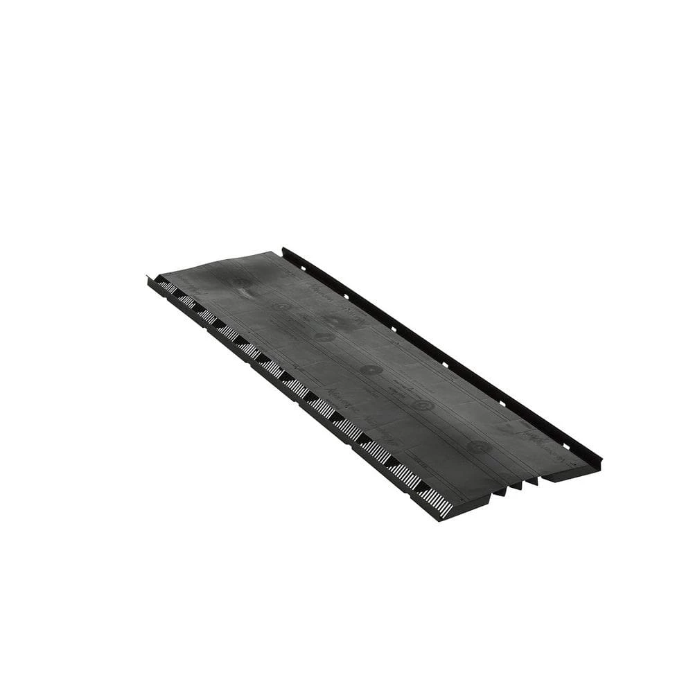 Air Vent VenturiVent 1.1 in. x 14.2 in. x 48 in. Ridge Vent in Black with Nails (Sold in Carton of 10-Pieces Only) - Image 8