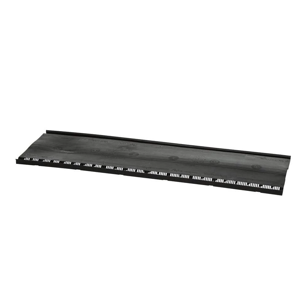 Air Vent VenturiVent 1.1 in. x 14.2 in. x 48 in. Ridge Vent in Black with Nails (Sold in Carton of 10-Pieces Only) - Image 7
