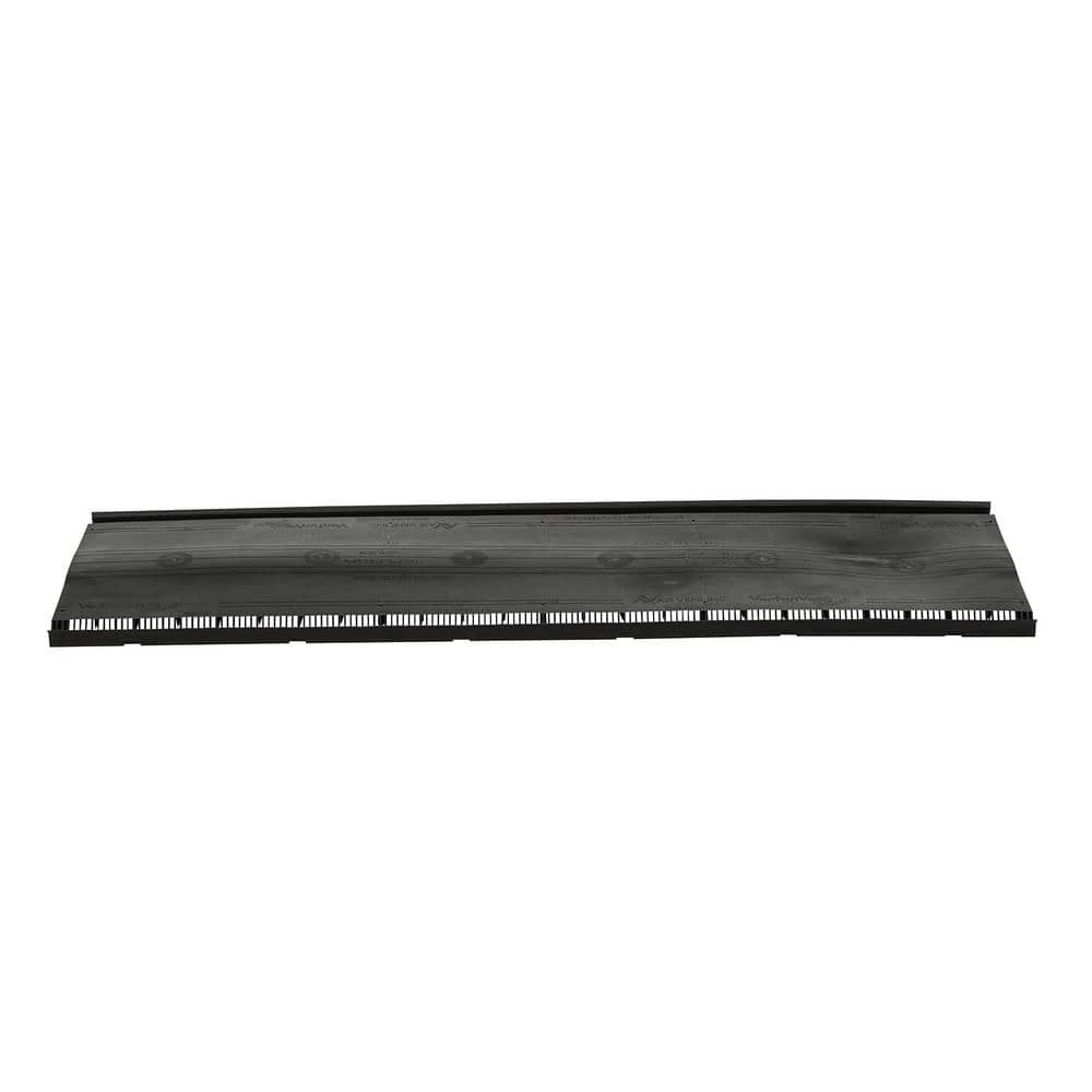 Air Vent VenturiVent 1.1 in. x 14.2 in. x 48 in. Ridge Vent in Black with Nails (Sold in Carton of 10-Pieces Only) - Image 5