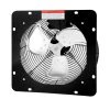 Tidoin 12 in. Black and Silver 1300 CFM High Speed Shutter Exhaust Fan
