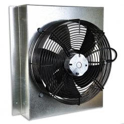 CENTRIC AIR Gable Mounted Attic Fan with Thermostat Fully Assembled Plug and Play Operation 1580 CFM