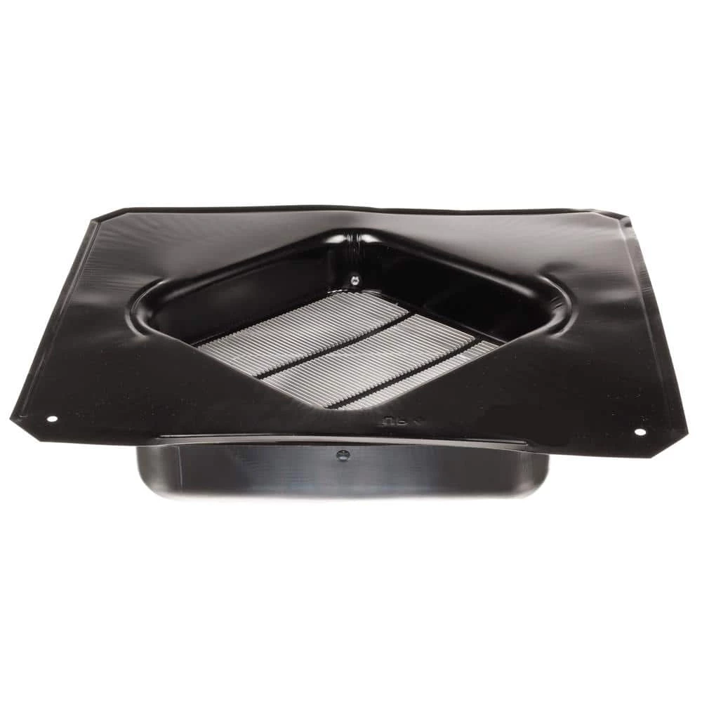 Master Flow 50 sq. in. NFA Black Aluminum Square-Top Roof Static Vent (Carton of 10) - Image 5