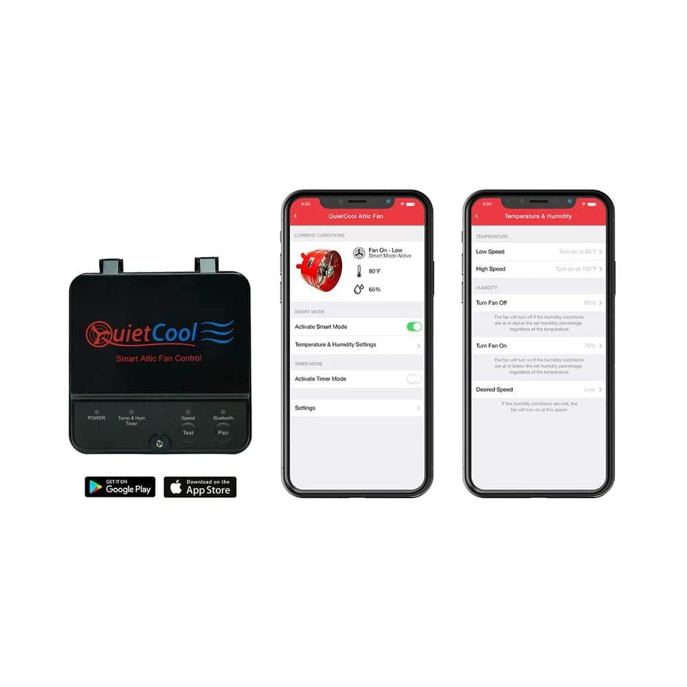 QuietCool Wireless Smart Control For Attic Fans - Image 4