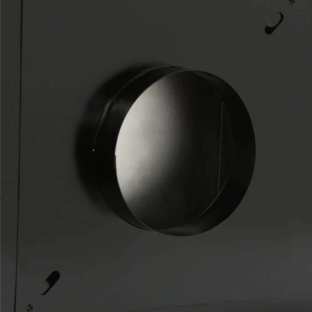 Broan-NuTone Roof Cap with Built-In Damper for 6 in. Round Duct in Black - Image 3