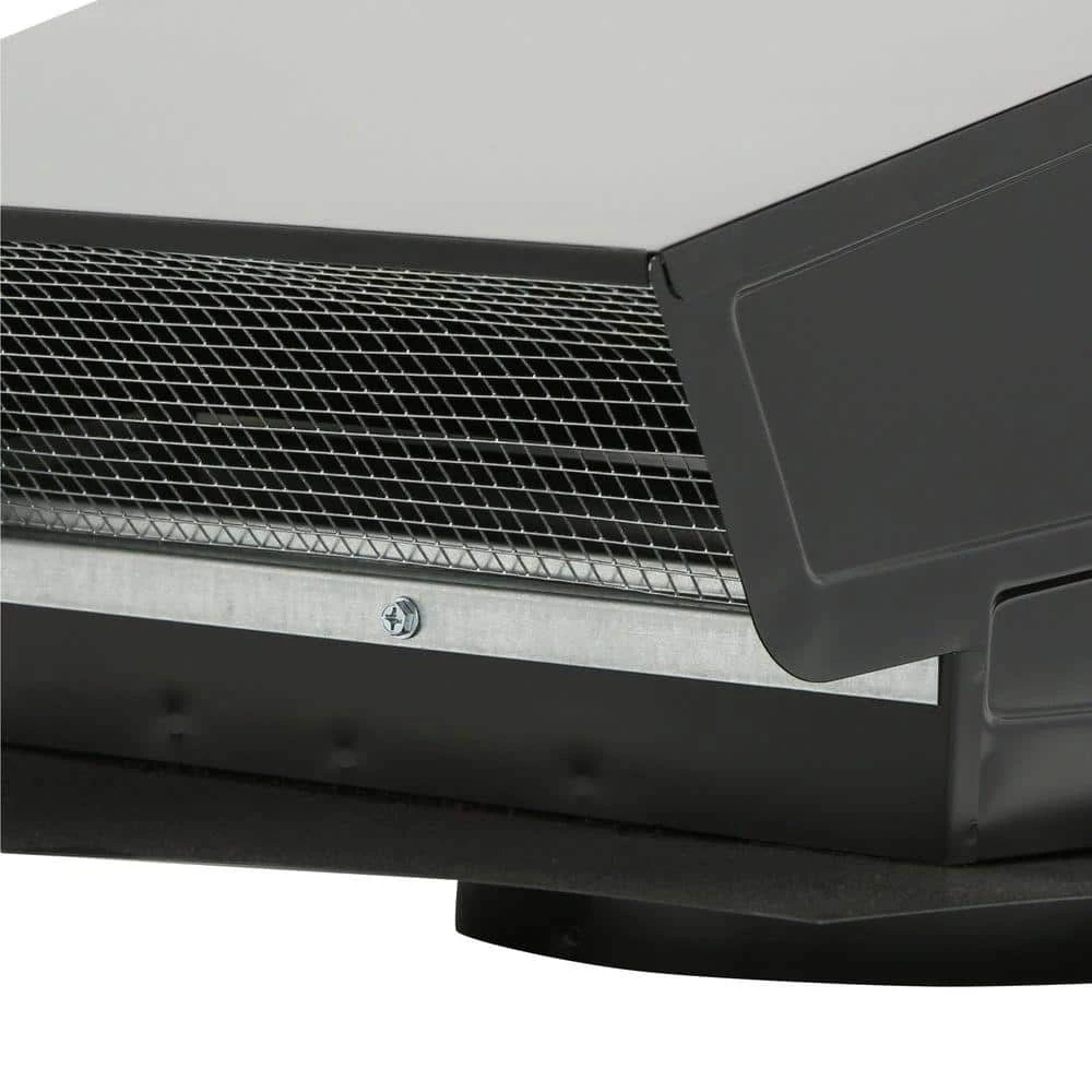 Broan-NuTone Roof Cap with Built-In Damper for 6 in. Round Duct in Black - Image 2