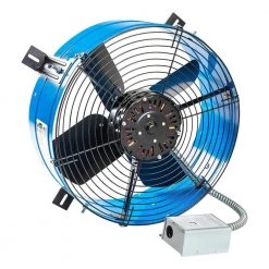 Maxx Air Premium 1,600 CFM Blue Electric Gable Mount Power Attic Fan