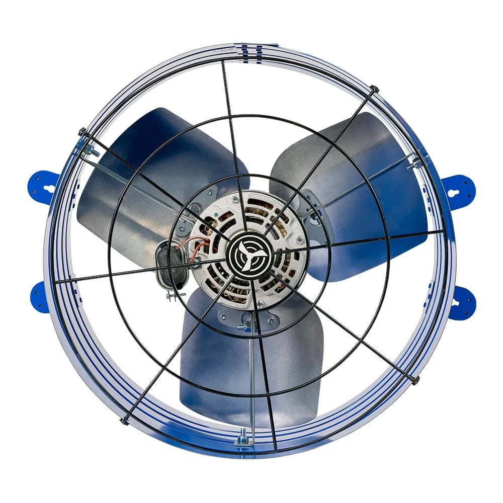 QuietCool 1945 CFM Smart App Controlled 2-Speed Gable Mount Attic Fan - Image 4