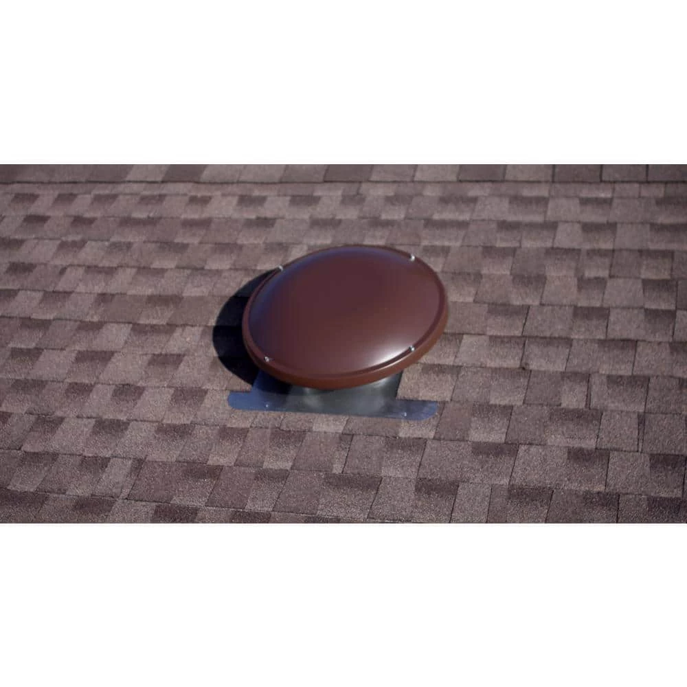 Master Flow 1050 CFM Brown Galvanized EZ Cool Plug-In Power Roof Mount Attic Fan - Image 5