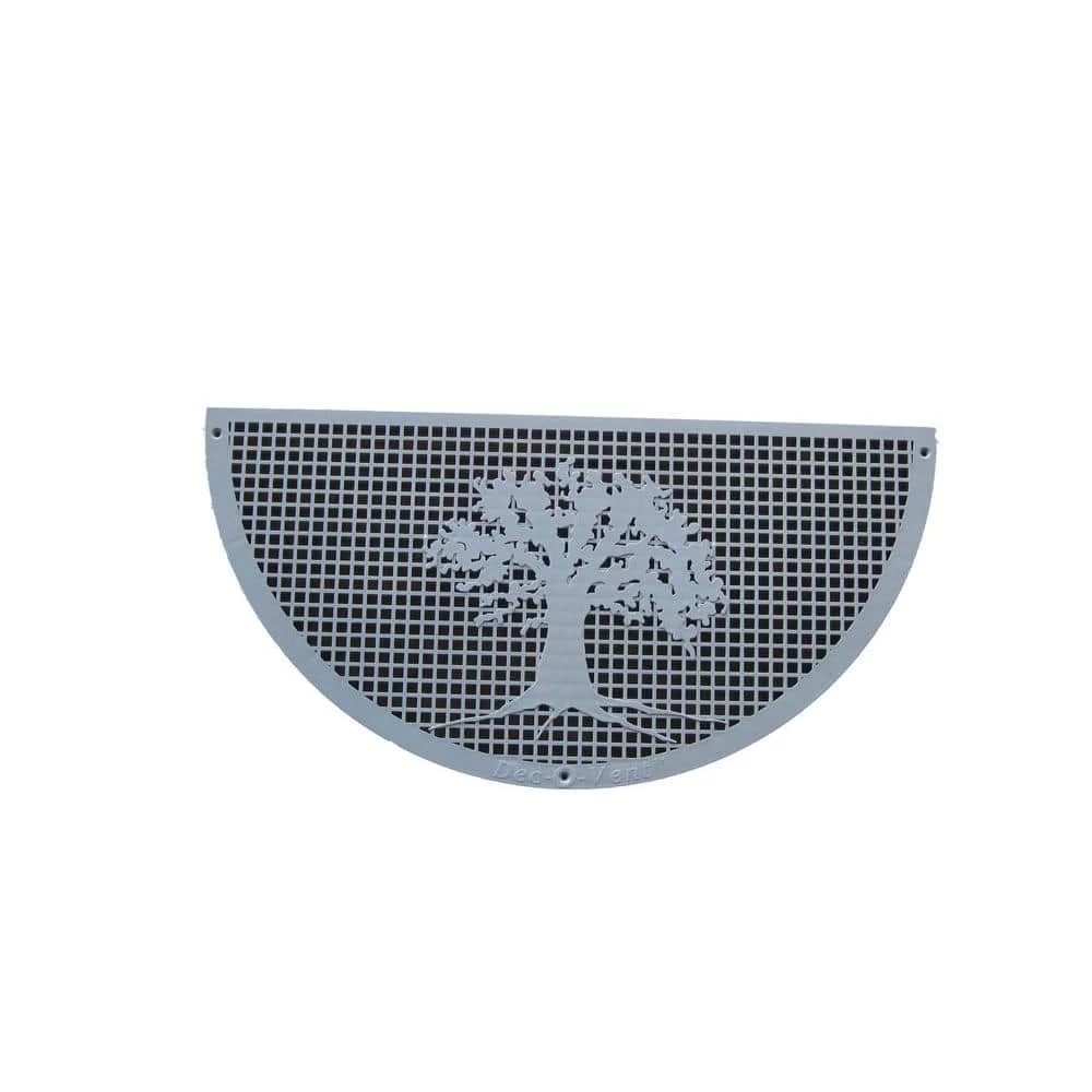 Decovent Light Grey Vent Replacement Lid with beauty trim