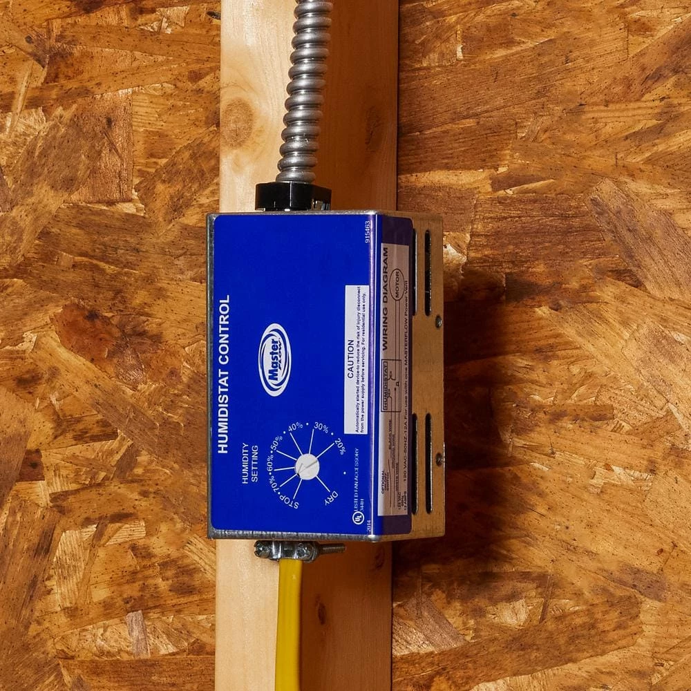 Master Flow Manually Adjustable Humidistat for Power Vents - Image 5