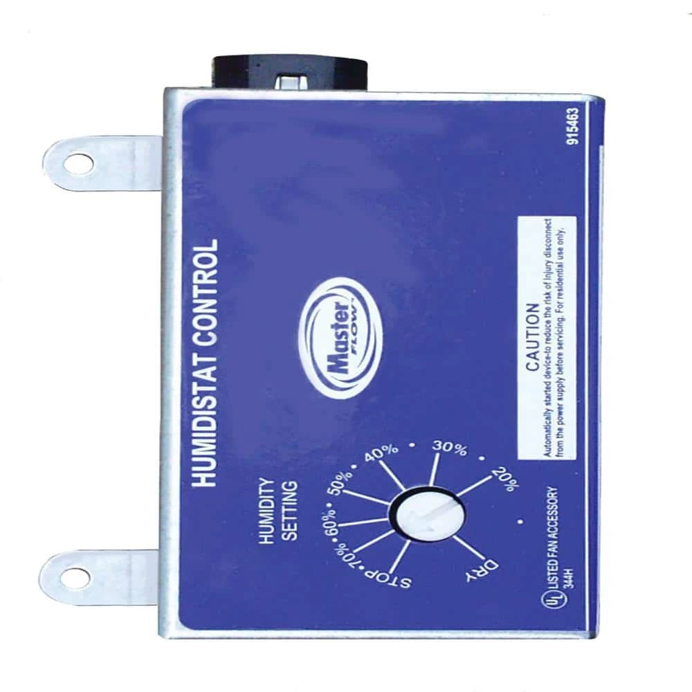 Master Flow Manually Adjustable Humidistat for Power Vents - Image 3
