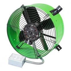 Maxx Air Premium 1,650 CFM Green Electric Gable Mount Power Attic Fan