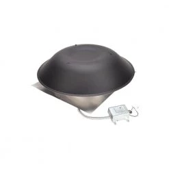 LomanCool 2000 800 CFM Black Power Attic Vent