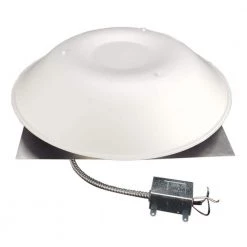 LomanCool 2000 800 CFM White Power Attic Vent