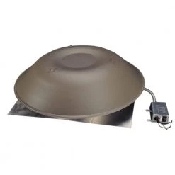 LomanCool 2000 800 CFM Weathered Bronze Power Attic Vent