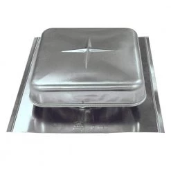 Gibraltar Building Products 50 sq. in. Net Free Area Aluminum Roof Vent