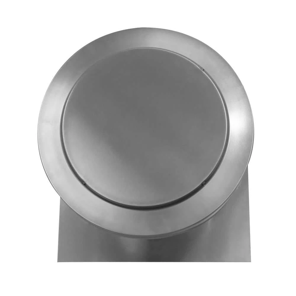 Active Ventilation 12 in. Dia. Aluminum Keepa Roof Jack with 2 in. Tail Pipe in Mill Finish - Image 3