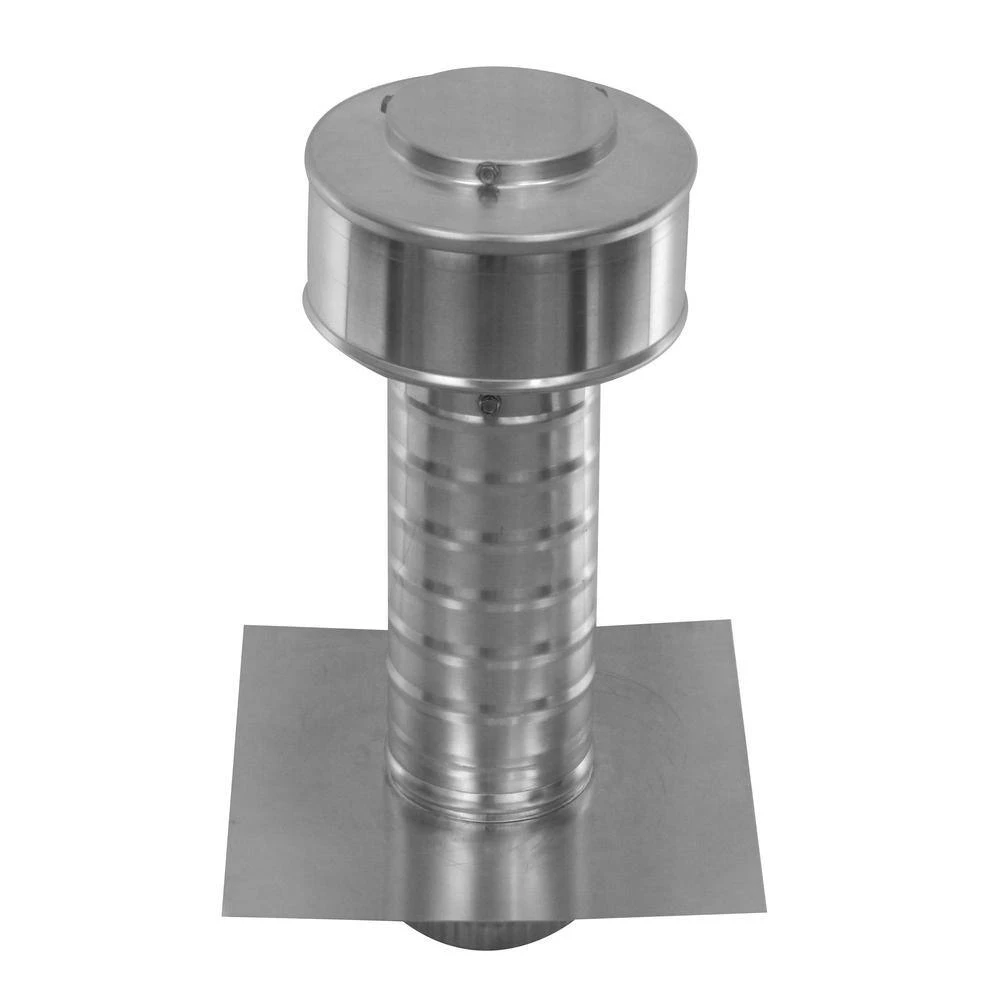 Active Ventilation 3 in. Dia. Aluminum Keepa Roof Jack with 2 in. Tail Pipe in Mill Finish - Image 2