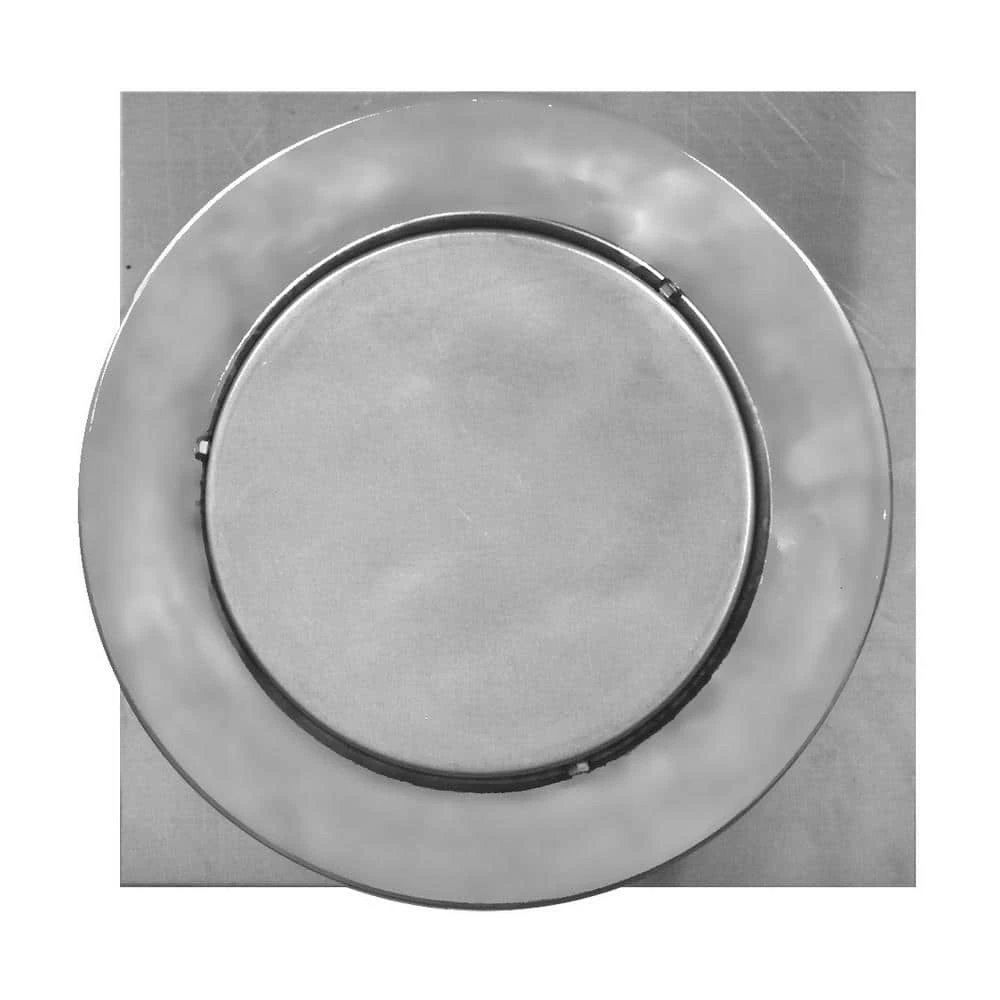 Active Ventilation 6 in. Dia. Aluminum Keepa Roof Jack with 2 in. Tail Pipe in Mill Finish - Image 3