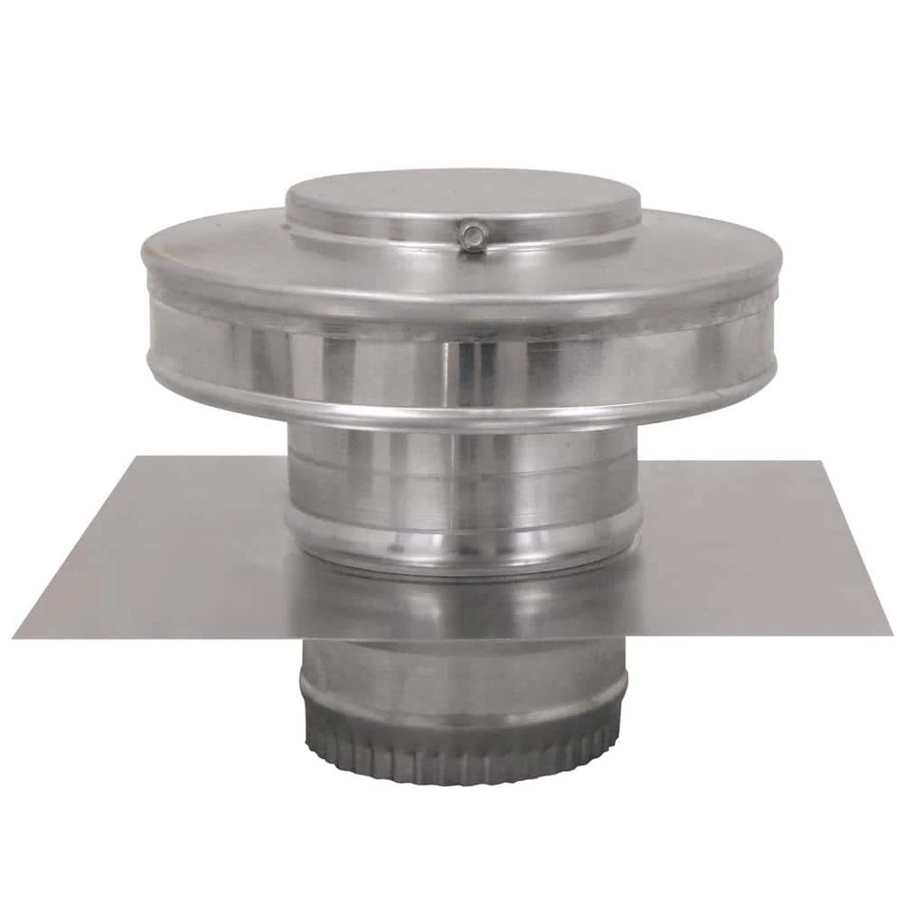 Active Ventilation 4 in. Dia Aluminium Round Back Roof Jack with 2 in. Collar and 2 in. Tail Pipe - Image 3