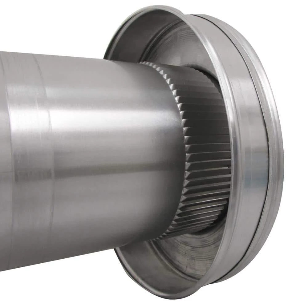 Active Ventilation 5 in. Dia Aluminium Round Back Roof Jack with 4 in. Collar and 2 in. Tail Pipe - Image 6