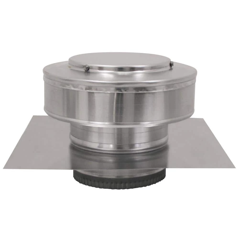 Active Ventilation 6 in. Dia Aluminium Round Back Roof Jack with 2 in. Collar and 2 in. Tail Pipe - Image 3