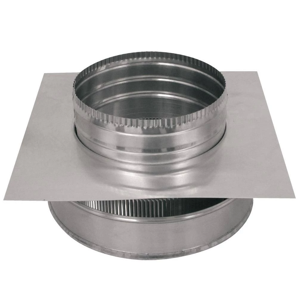 Active Ventilation 8 in. Dia Aluminium Round Back Roof Jack with 2 in. Collar and 2 in. Tail Pipe - Image 5