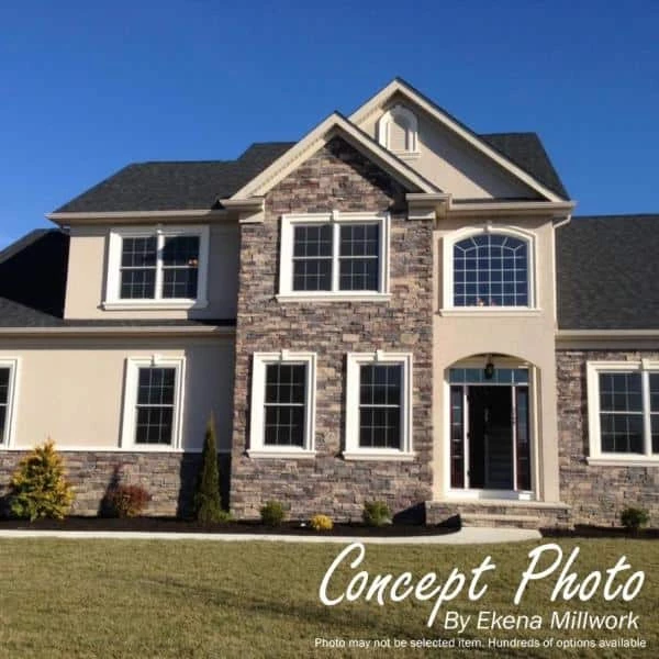 Ekena Millwork 30 in. x 30 in. Octagon Primed Polyurethane Paintable Gable Louver Vent Non-Functional - Image 5