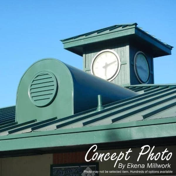 Ekena Millwork 30 in in. x 30 in. Octagon Primed Polyurethane Paintable Gable Louver Vent Functional - Image 4