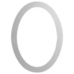 Ekena Millwork 1 in. x 32 in. x 44 in. Oval Gable Trim Vent