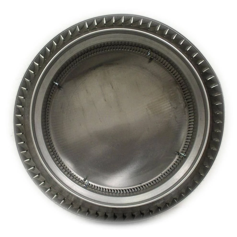 Active Ventilation 10 in. Dia Aura PVC Vent Cap Exhaust with Adapter for Schedule 40 or Schedule 80 PVC Pipe in Mill Finish - Image 3